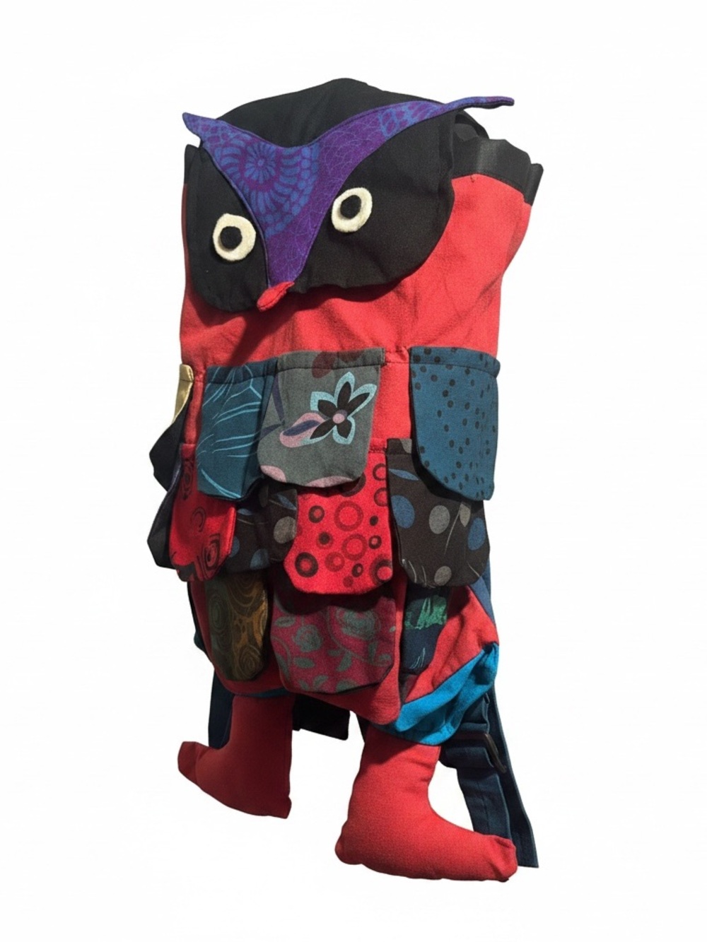 Colorful Owl Backpack